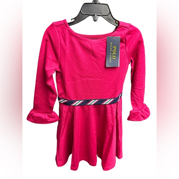Polo Ralph Lauren - Andover II Dress - Sport Pink - 3T - Picture 2 of 9